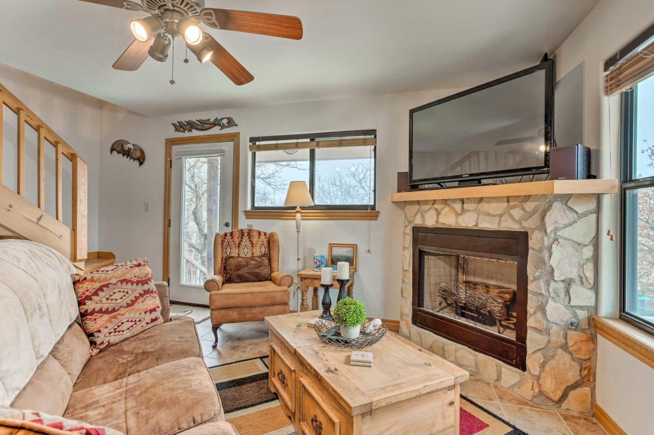 Medicine Park Cabin Rental With Mountain View Extérieur photo
