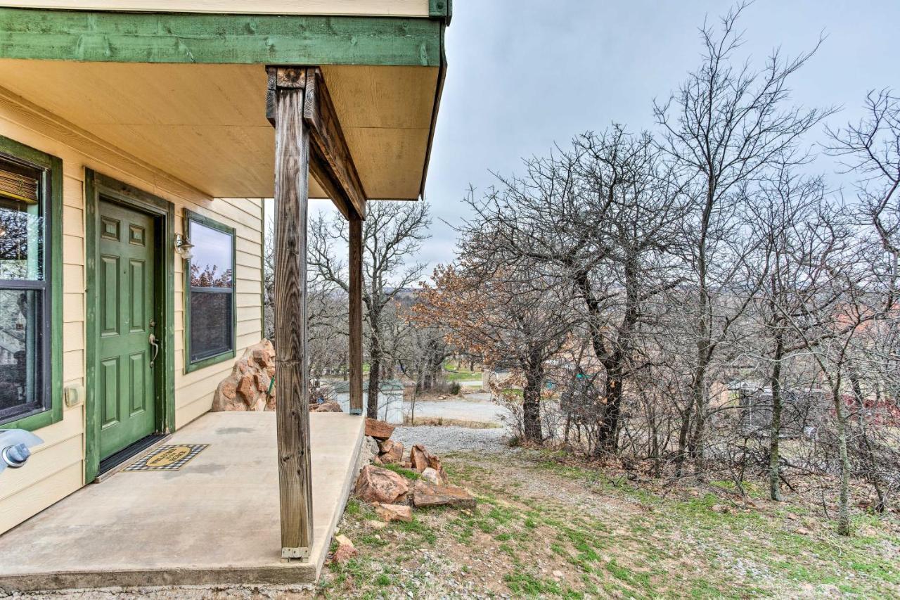 Medicine Park Cabin Rental With Mountain View Extérieur photo