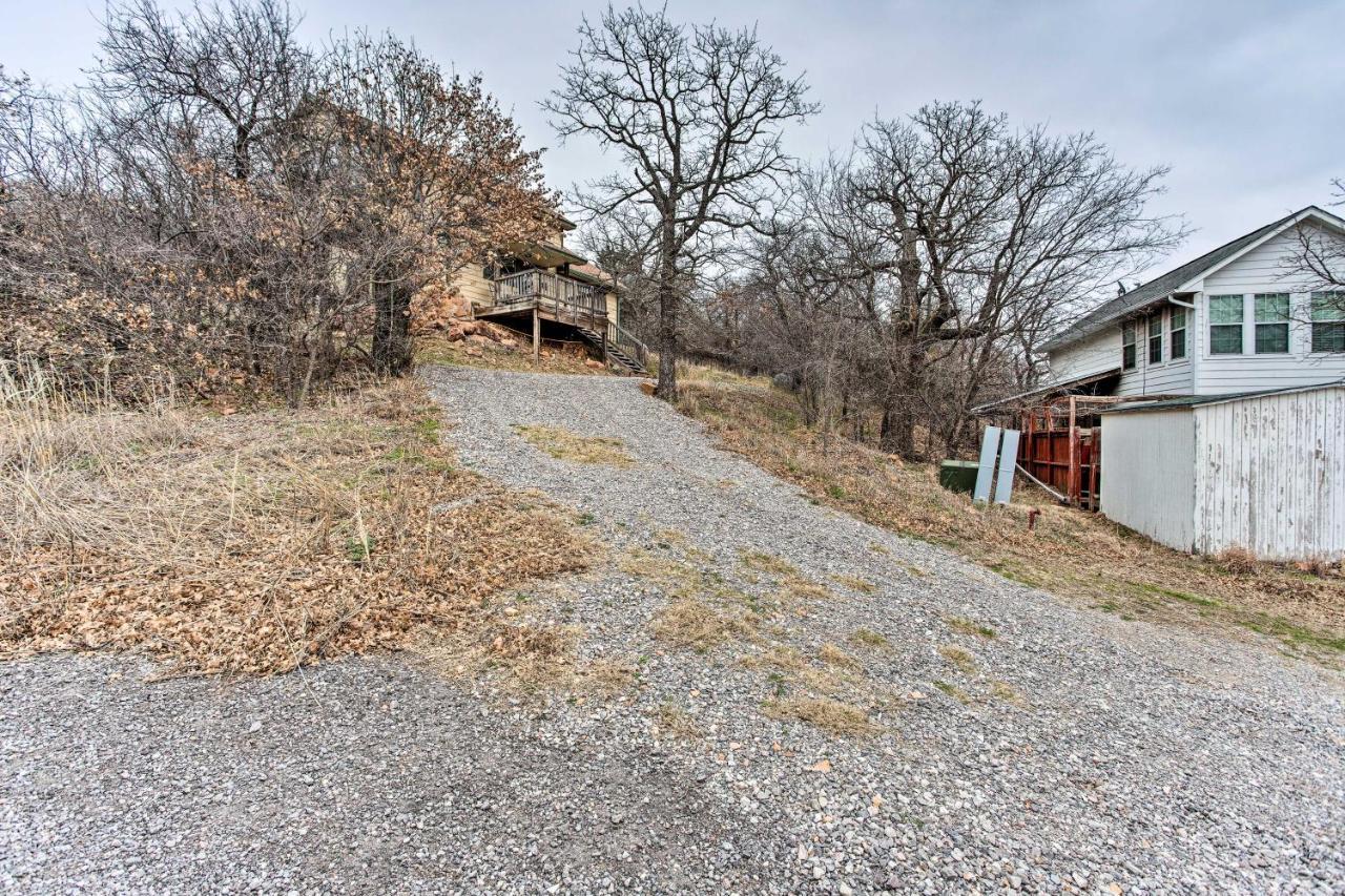 Medicine Park Cabin Rental With Mountain View Extérieur photo